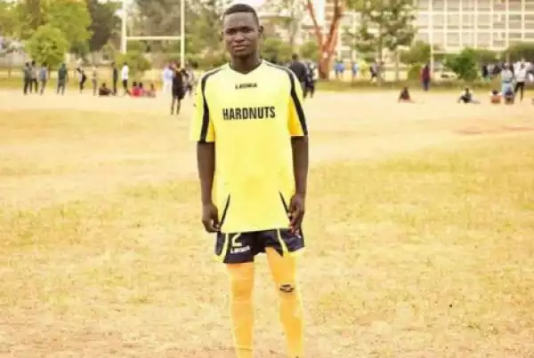See Kenyan Footballer, Allan Mbote, Killed By Lightning During Goal Celebration